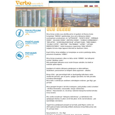 Verbo, SIA